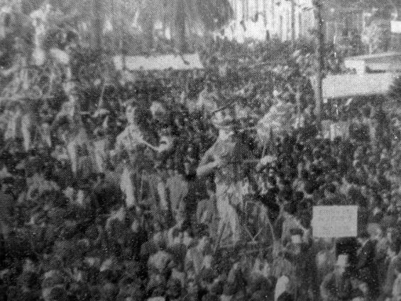 Arrivati in tempo di Guido Lippi - Mascherate di Gruppo - Carnevale di Viareggio 1950