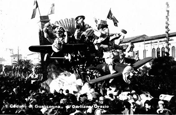 I cadetti di Guascogna di Orazio D’Arliano - Carri piccoli - Carnevale di Viareggio 1950