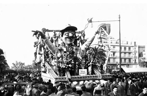 Bimbi piangete di Nilo Lenci - Carri piccoli - Carnevale di Viareggio 1951