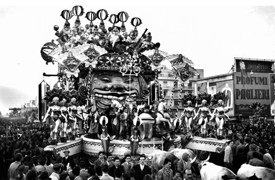 Circo Zim Bum di Antonio D’Arliano - Carri grandi - Carnevale di Viareggio 1951