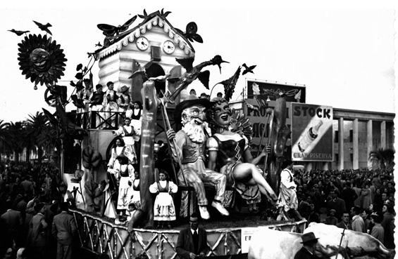È ormai troppo tardi di Bar Alceo - Carri piccoli - Carnevale di Viareggio 1951