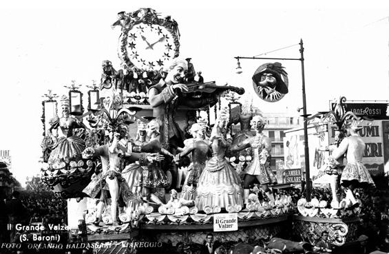 Il grande valzer di Sergio Baroni - Carri grandi - Carnevale di Viareggio 1951