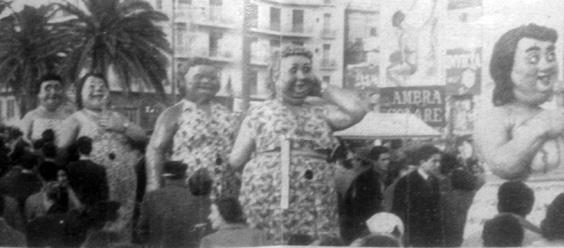 Le ciccione di Alfredo Morescalchi - Mascherate di Gruppo - Carnevale di Viareggio 1951