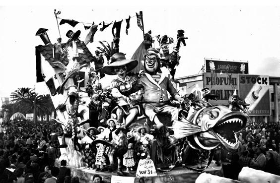 Rassegna ortofrutticola di Amedeo Mallegni - Mascherate di Gruppo - Carnevale di Viareggio 1951