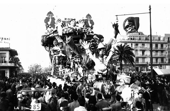 Zona del silenzio di Sergio Barsella, Carlo Francesconi - Carri grandi - Carnevale di Viareggio 1951