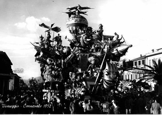 Follie del progresso di Giuseppe Domenici, Giulio Palmerini, Oreste Lazzari - Carri grandi - Carnevale di Viareggio 1952