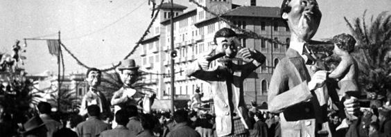 I distratti di Guido e Vittorio Lippi - Mascherate di Gruppo - Carnevale di Viareggio 1952