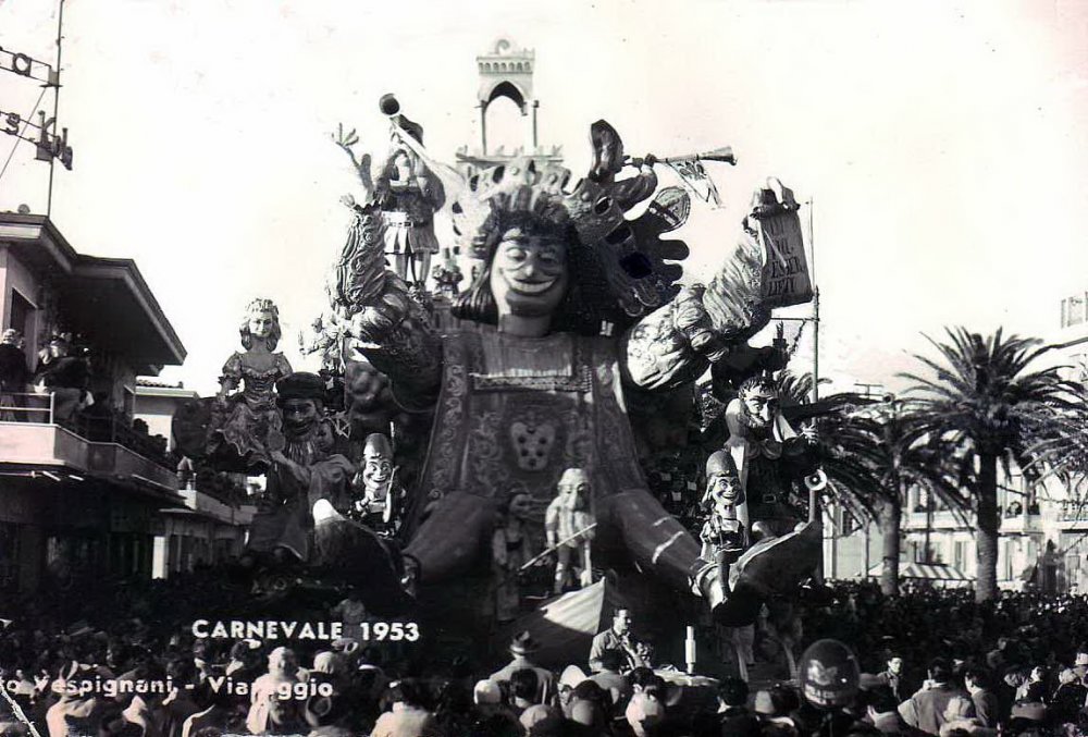 Chi vuol esser lieto sia di Carlo Vannucci e Sandro Bertuccelli - Carri grandi - Carnevale di Viareggio 1953