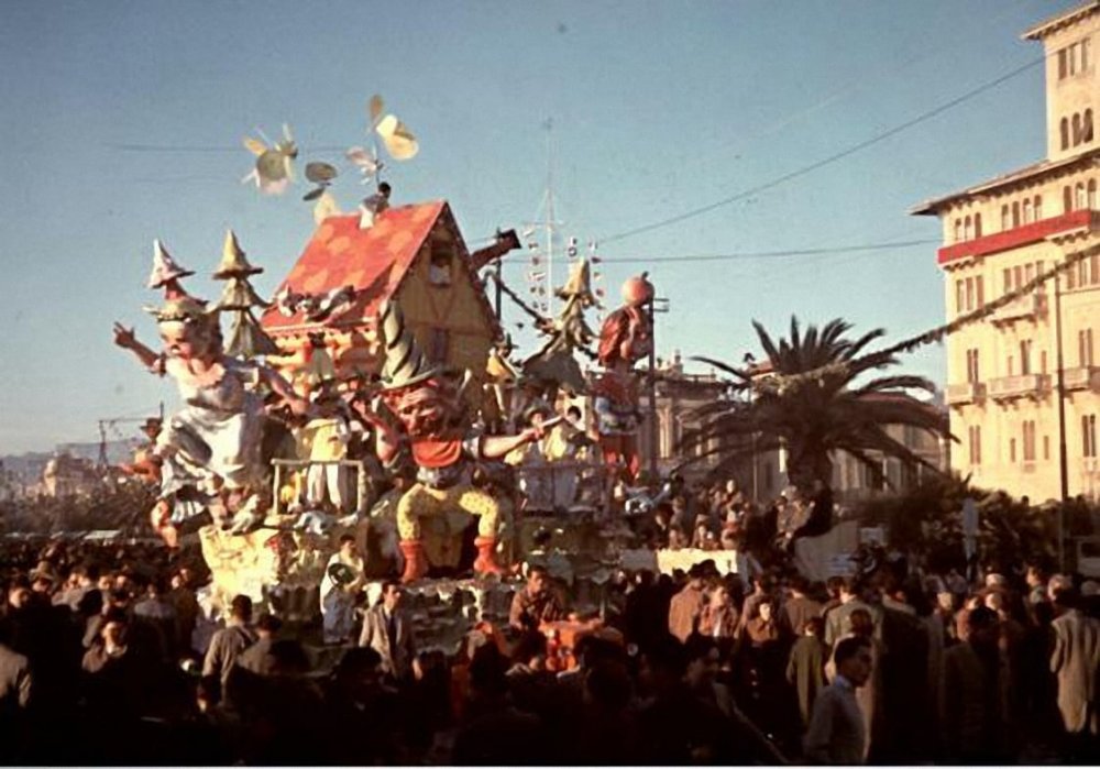 Guglielmo Tell di Nilo Lenci - Carri piccoli - Carnevale di Viareggio 1953