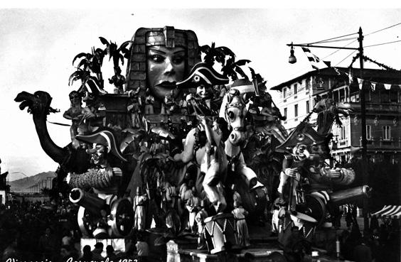 Ma che guerra d’Egitto di Carlo Francesconi, Sergio Barsella - Carri grandi - Carnevale di Viareggio 1953