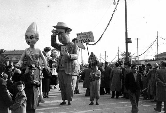 Smanie d’oggi di Renato Galli - Mascherate di Gruppo - Carnevale di Viareggio 1953