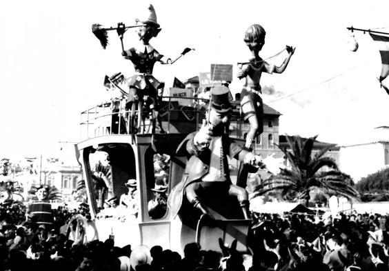 La botte... gaia di Giulio Baldi - Maschere Isolate - Carnevale di Viareggio 1954