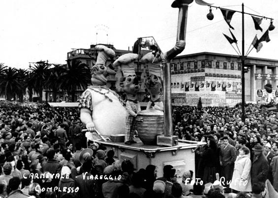 Lo spaghetto d’oro di Arnaldo Galli - Complessi mascherati - Carnevale di Viareggio 1955