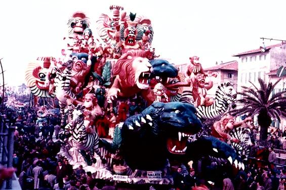 Ballata selvaggia di Silvano Avanzini e Francesco Francesconi - Carri grandi - Carnevale di Viareggio 1956