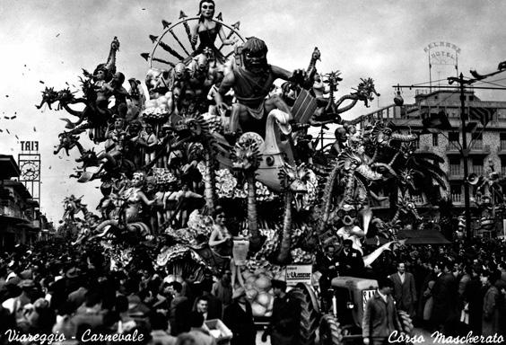 Ulisseide di Carlo Francesconi e Sergio Barsella - Carri grandi - Carnevale di Viareggio 1956