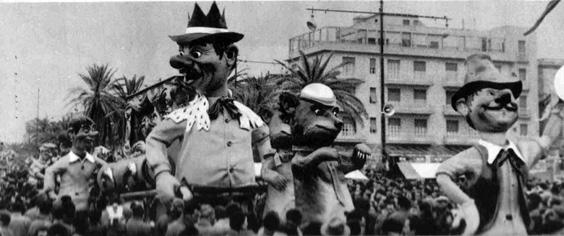 Carnevale da due soldi di Renato Galli - Complessi mascherati - Carnevale di Viareggio 1957