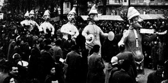 I sonnambuli di Orazio D’Arliano - Mascherate di Gruppo - Carnevale di Viareggio 1957