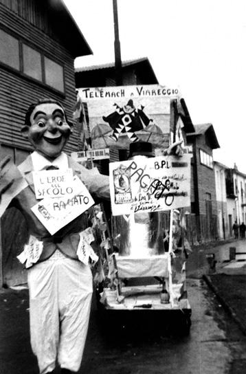 L’eroe del secolo di Giovanni Dinelli - Maschere Isolate - Carnevale di Viareggio 1958