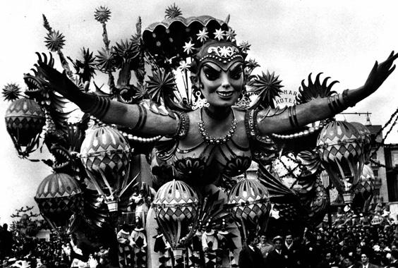 Miss Universo di Antonio D’Arliano - Carri grandi - Carnevale di Viareggio 1958