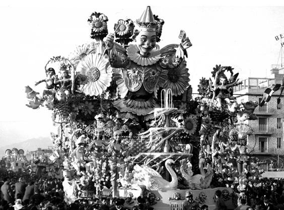 Carnevale in fiore di Antonio D’Arliano - Carri grandi - Carnevale di Viareggio 1959