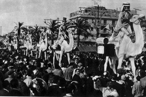 Caravan petrol di Francesco Francesconi - Complessi mascherati - Carnevale di Viareggio 1960