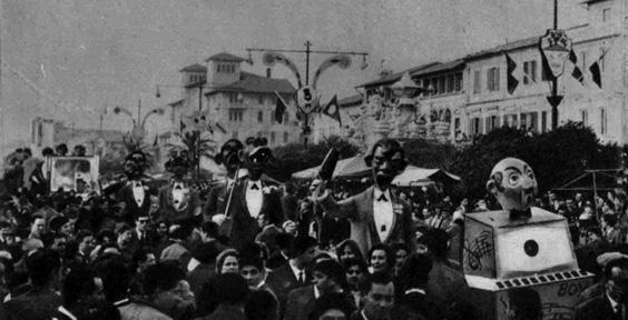 Festival degli urlatori di Orazio D’Arliano - Mascherate di Gruppo - Carnevale di Viareggio 1960