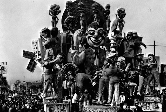 Hallo John di Nilo Lenci, Giulio Palmerini - Carri grandi - Carnevale di Viareggio 1960