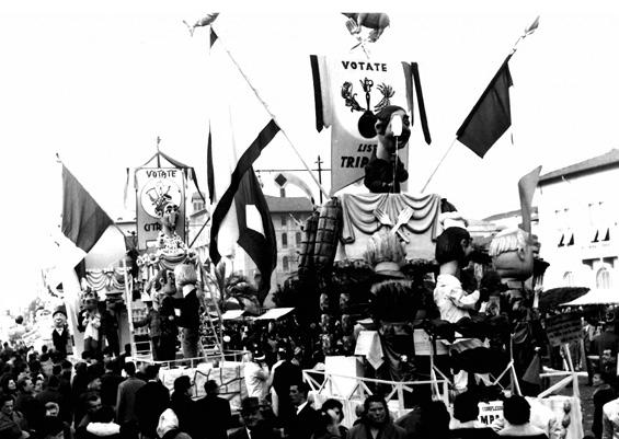 La campagna elettorale di Oreste Lazzari - Complessi mascherati - Carnevale di Viareggio 1960