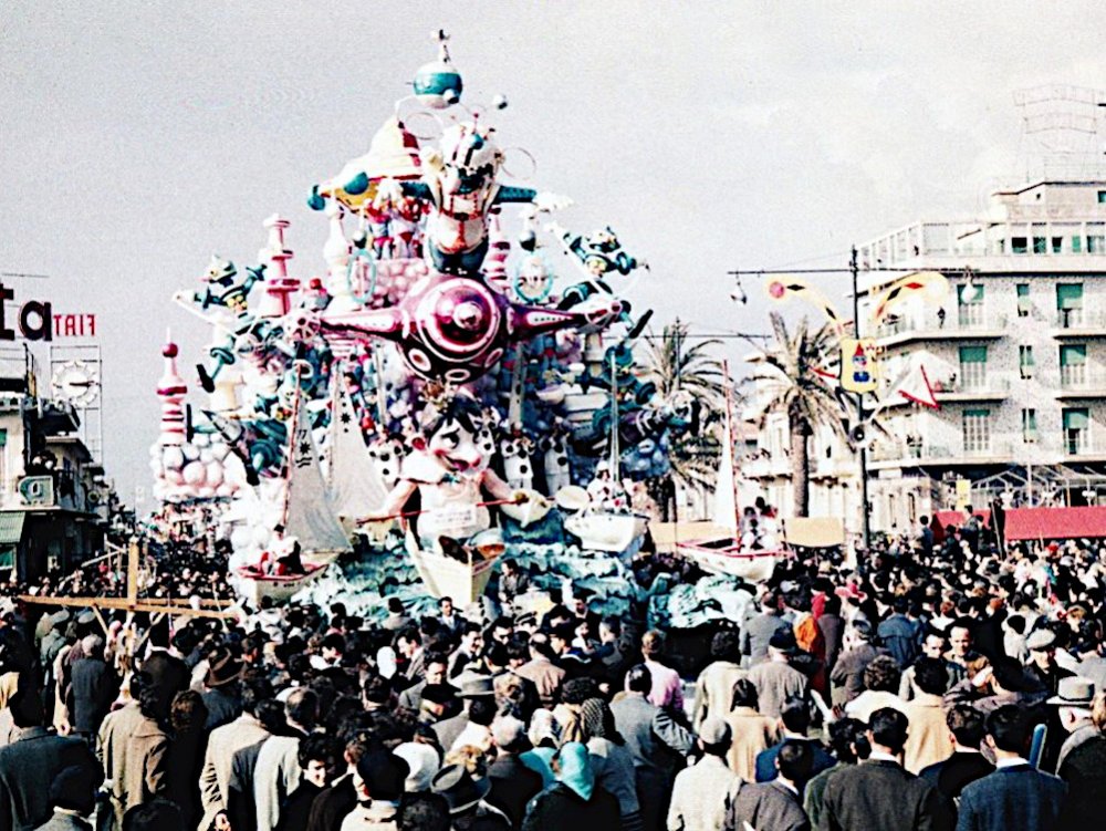 Non ci rubate il carnevale di Sergio Baroni - Carri grandi - Carnevale di Viareggio 1960