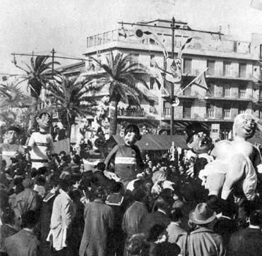 Nostalgia d’Olimpia di Fabio Romani - Mascherate di Gruppo - Carnevale di Viareggio 1960