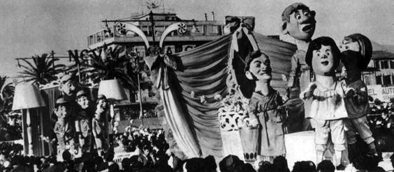 Anno da storia di Oreste Lazzari - Complessi mascherati - Carnevale di Viareggio 1961