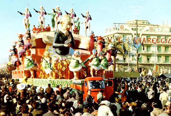 Balletti in technicolor di Silvano Avanzini - Carri grandi - Carnevale di Viareggio 1961