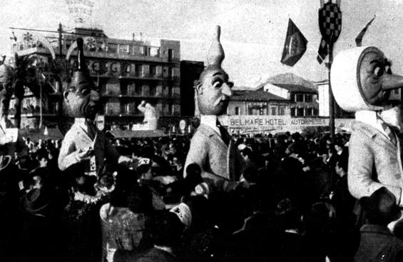 Dopo la cura di Angelo Romani - Mascherate di Gruppo - Carnevale di Viareggio 1961