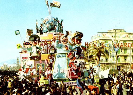 Giochi proibiti di Sergio Baroni - Carri grandi - Carnevale di Viareggio 1961