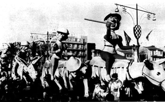 Il palio dell’allegria di Carlo Bomberini - Complessi mascherati - Carnevale di Viareggio 1961