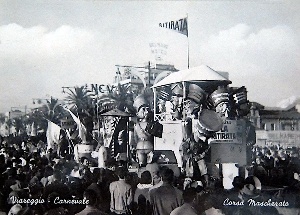 La ritirata di Giovanni Lazzarini - Complessi mascherati - Carnevale di Viareggio 1961