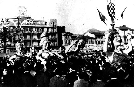 Le senatrici di Eros Canova - Mascherate di Gruppo - Carnevale di Viareggio 1961