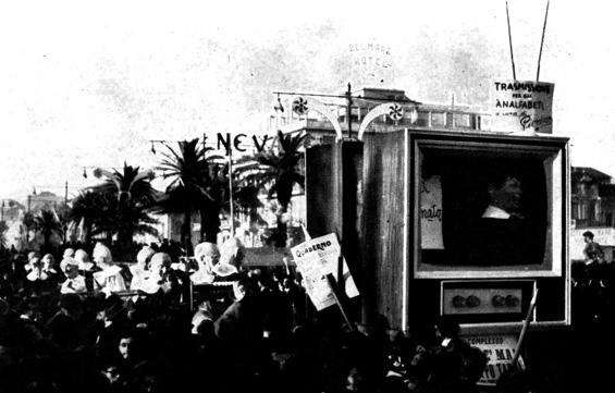 Non è mai troppo tardi di Francesco Francesconi - Complessi mascherati - Carnevale di Viareggio 1961