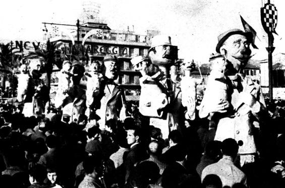 Orgoglio di razza di Giovanni Pardini - Mascherate di Gruppo - Carnevale di Viareggio 1961