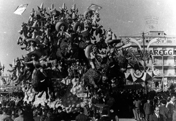 Rodeo per signore di Antonio D’Arliano - Carri grandi - Carnevale di Viareggio 1961