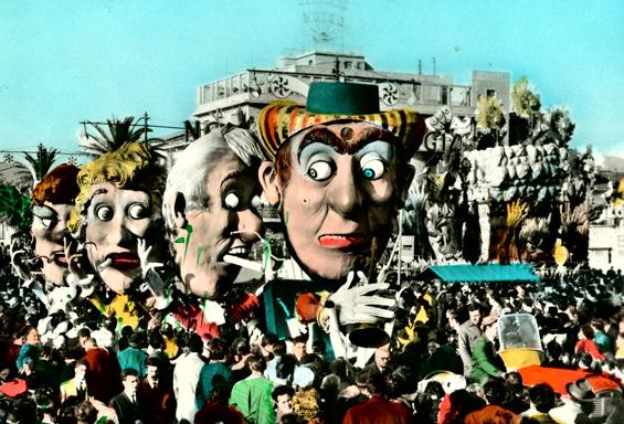 Super extra bachi di Eugenio Pardini - Complessi mascherati - Carnevale di Viareggio 1961