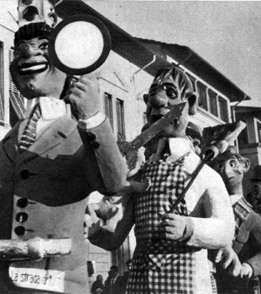 Programmi TV di Angelo Romani - Mascherate di Gruppo - Carnevale di Viareggio 1962