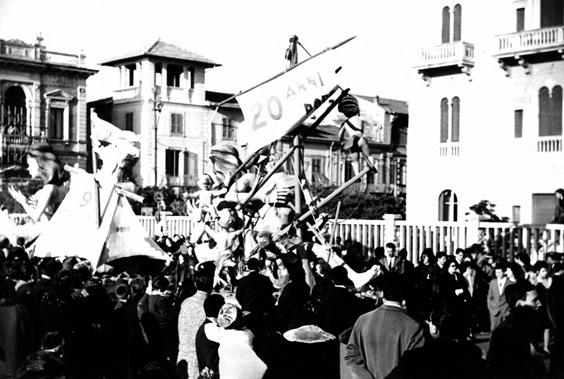 Vent’anni dopo ovvero i naufraghi di Eugenio Pardini - Complessi mascherati - Carnevale di Viareggio 1962