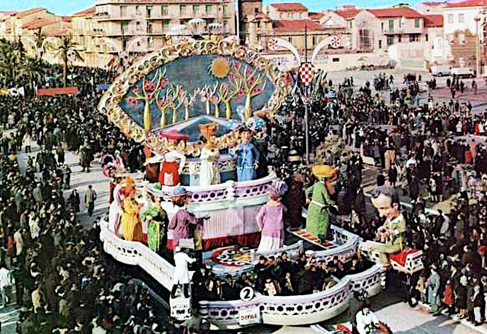 Defilè di Sergio Baroni - Carri grandi - Carnevale di Viareggio 1963