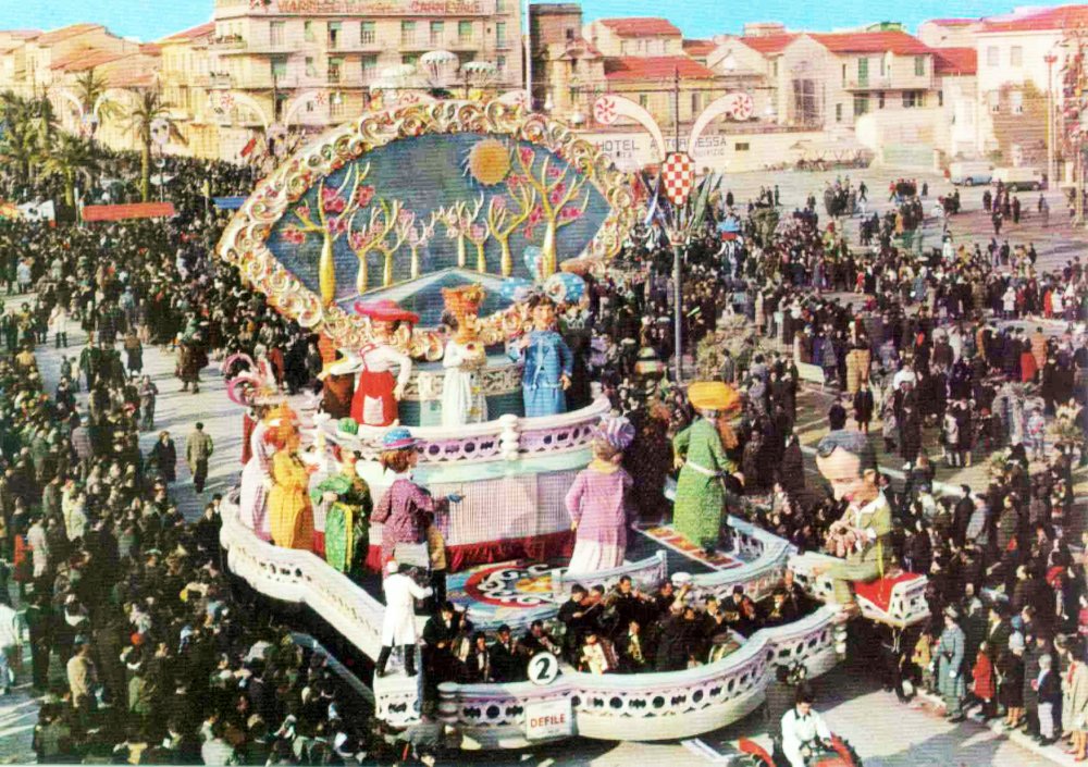 Defilè di Sergio Baroni - Carri grandi - Carnevale di Viareggio 1963