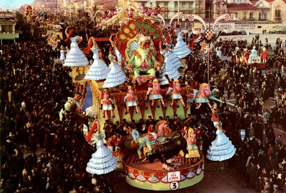 Fifa e arena di Antonio D’Arliano - Carri grandi - Carnevale di Viareggio 1963