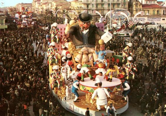 Miracolo economico di Silvano Avanzini - Carri grandi - Carnevale di Viareggio 1963