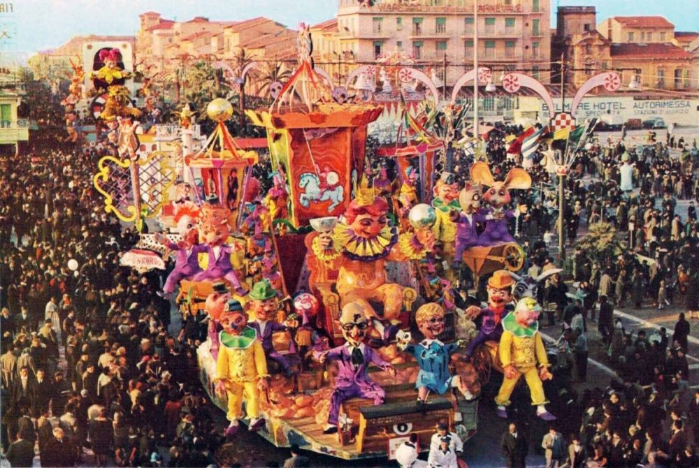 Tutti d’accordo di Nilo Lenci - Carri grandi - Carnevale di Viareggio 1963