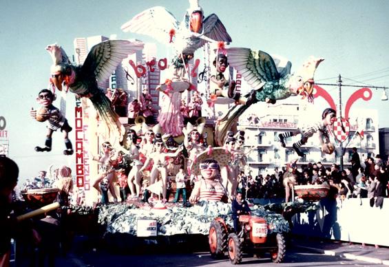 Joe carioca di Carlo Francesconi, Sergio Barsella - Carri grandi - Carnevale di Viareggio 1964