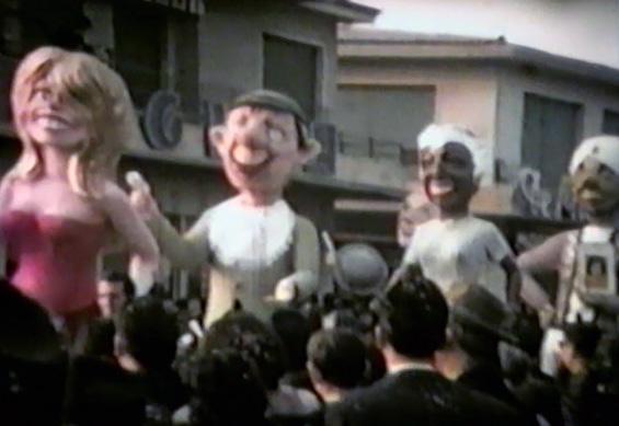 La promenade des anglais di Giovanni Pardini - Mascherate di Gruppo - Carnevale di Viareggio 1964